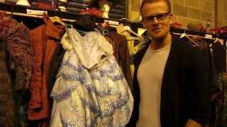 preview picture of video 'Backstage at Wicked's wardrobe village at the Edinburgh Playhouse'