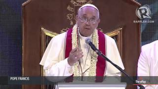 Welcome home, Pope Francis