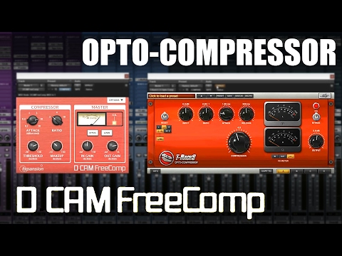 IK Opto-Compressor VS  FXpansion D CAM FreeComp