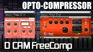 IK Opto-Compressor VS  FXpansion D CAM FreeComp