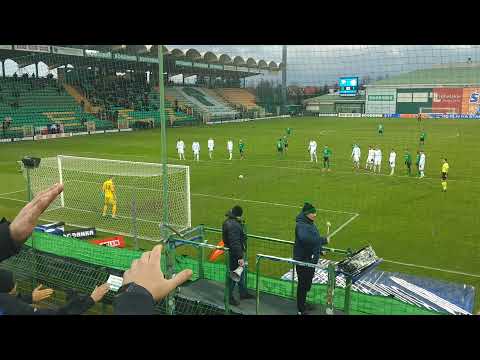 Górnik Łęczna vs Zagłębie Lubin rzut karny