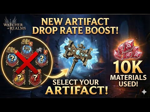 Is the New Artifact Event Worth It? My Selection + 10k Material Crafting