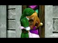Link and Zelda first kiss