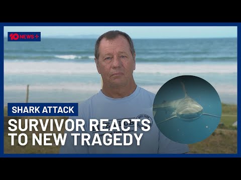 Survivor Of Previous Shark Attack Reacts To Tragic Death Of Tourist On NSW Beach | 10 News+