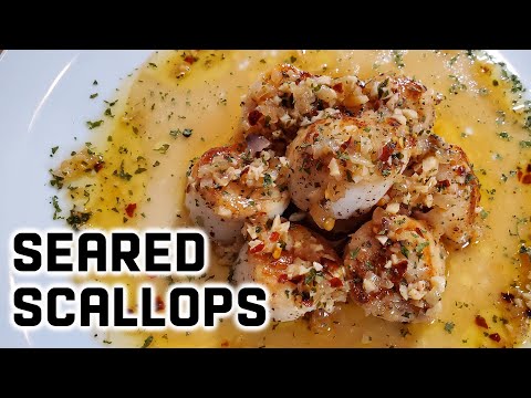 How to Sear and Make Perfect Scallops | #Scallops | Scallops Recipe | How to Cook Scallops