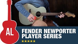 Video thumbnail for Fender Newporter Player Series Acoustics by Acoustic Letter