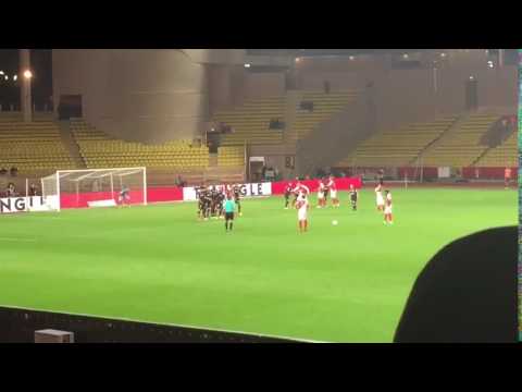 falcao goal from stands - free kick - Monaco Vs Dijon