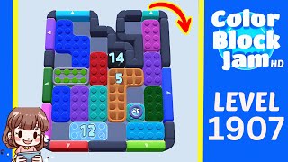 Solution du Niveau 1907 de Color Block Jam