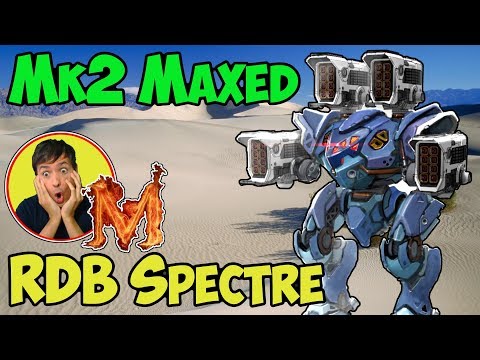 War Robots Mk2 RDB Spectre - Tulumbas Monster Splash Gameplay WR