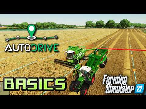 Auto Drive beginners tutorial | FS22 Guide