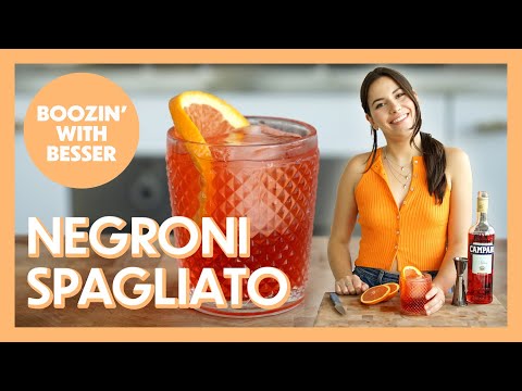 How To Make A Negroni Sbagliato | Boozin' With Besser | Elena Besser