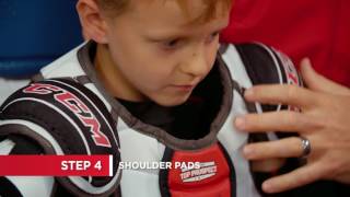 How to put on protective hockey gear (7 Steps)