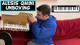 Video thumbnail for Alesis QMini Unboxing (Portable MIDI Keyboard!) by ZigZag Production Studio