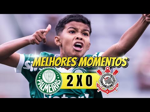 Palmeiras are two-time champions! Palmeiras 2 x 0 Corinthians - Highlights - São Paulo State Unde...