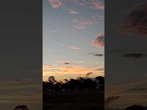 Entardecer Sul Matogrossense.   Bataguassú MS.