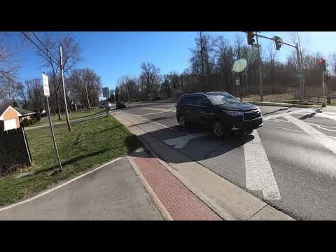 Motorist Honks, Yells at Cyclist.