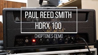 Video thumbnail for Paul Reed Smith HDRX 100 | Playthrough Demo by ChoptonesOfficial