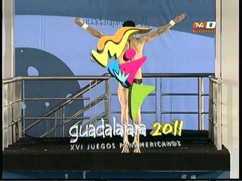 Iván García, Rommel Pacheco. Final plataforma 10m. Panamericanos 2011 (2a parte)