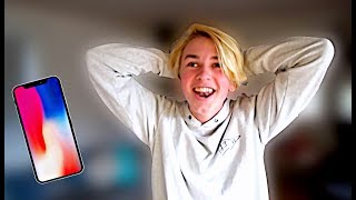 GIVER MIN BROR EN IPHONE X!