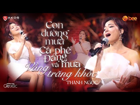 THANH NGỌC live loạt hit CON ĐƯỜNG MƯA, CAFE ĐẮNG & MƯA, VẦNG TRĂNG KHÓC| Live at Không Gian Cảm Xúc