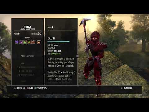 Eso: VENOM SHOT Ganker Build, stamBosm