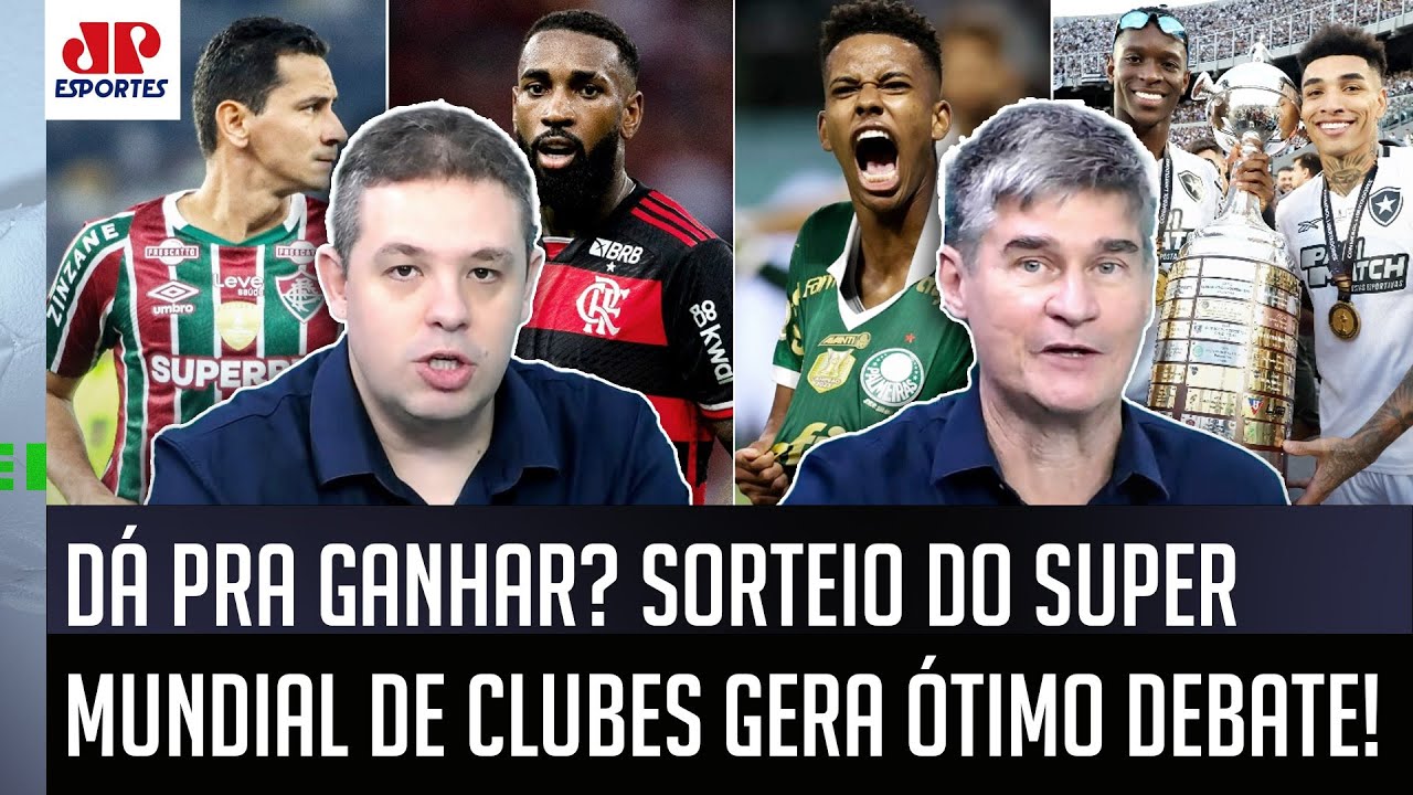 "ISSO É UM DELÍRIO! Eu TÔ CURIOSO pra ver nesse Super Mundial de Clubes se os brasileiros vão..."