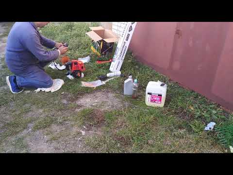 Видео Мотокоса PATRIOT РТ 415 запуск