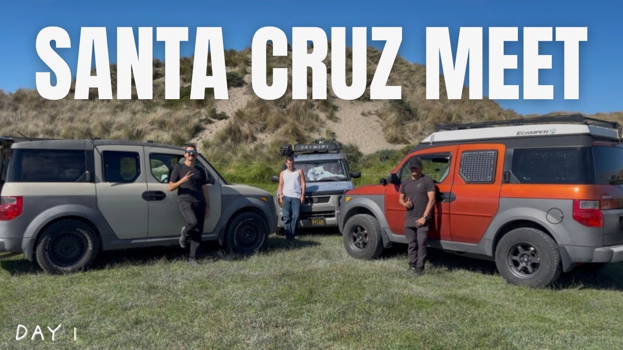 Santa Cruz Honda Element Meet 2026 | Road Trip Vlog 