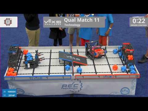 2017 VEXIQ Elem Tech Q11 (10950X 2014F) Score 37