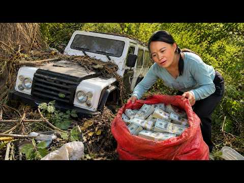 She Found an Abandoned Classic Car… Then Discovered a Huge Amount of Hidden Money Inside