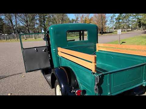 SOLD! 1931 Ford Model A Closed Cab Pickup - Rare - Runs & Drives Beautiful - Many Upgrades!