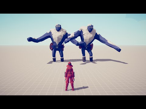 2 ICE GIANTS vs EVERY UNIT - Totally Accurate Battle Simulator TABS