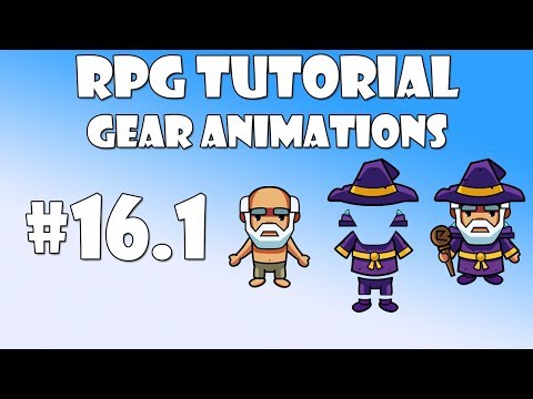 #16.1 Unity RPG Tutorial - Gear animations