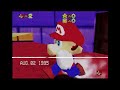Super Mario 64 1995 07 Build Hidden Mini Game