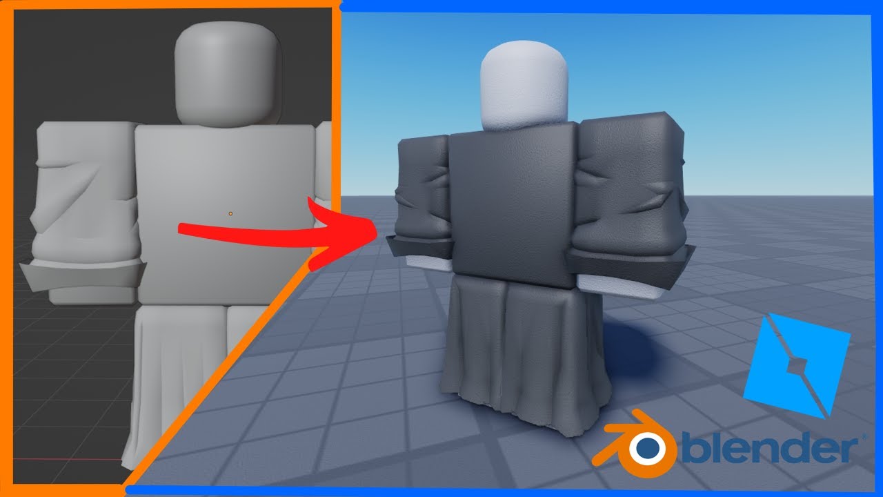 How to model stylized cloth wrinkles for Roblox
