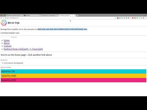 Optimistic UI in React GraphQL Starter Kit