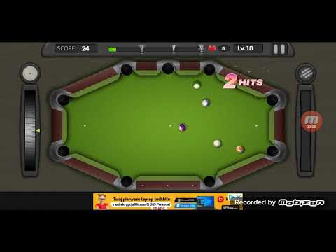 bilard jak przy jednym ruchu trafić więcej niż 1 bule