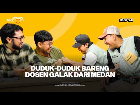 #ALWAYSTRICKROOM S1 E4: Diajarin Gaul ala Medan sama Duo Dosen Galak, Indra Jegel & Oki Rengga
