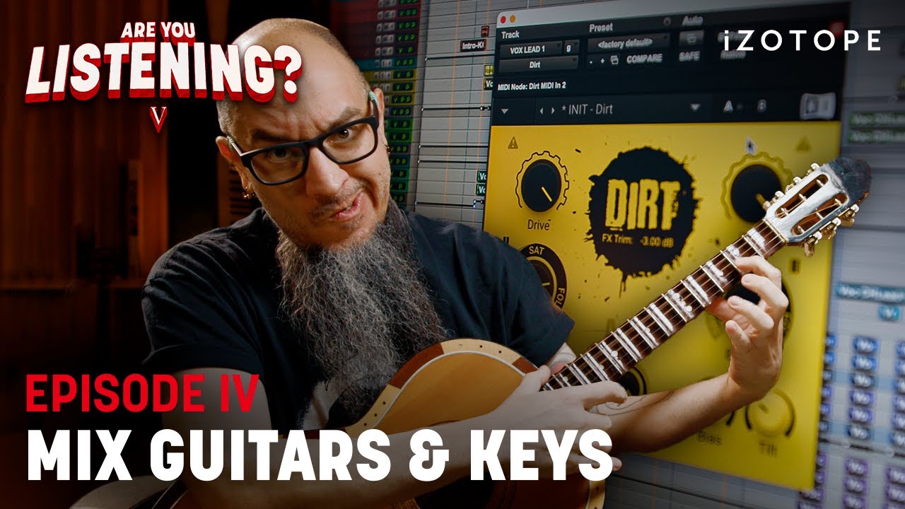 How to Mix Guitars and Keys for Magnificent Midrange