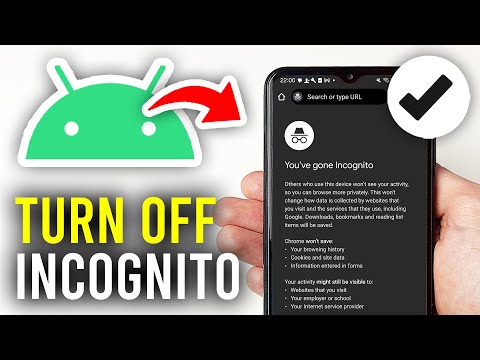 How To Turn Off Incognito Mode In Google Chrome Android - Full Guide