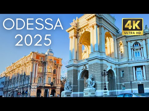🇺🇦 Odessa 4K Virtual Walk in 2025 | People, Life, Buildings of this beautiful Ukrainian city