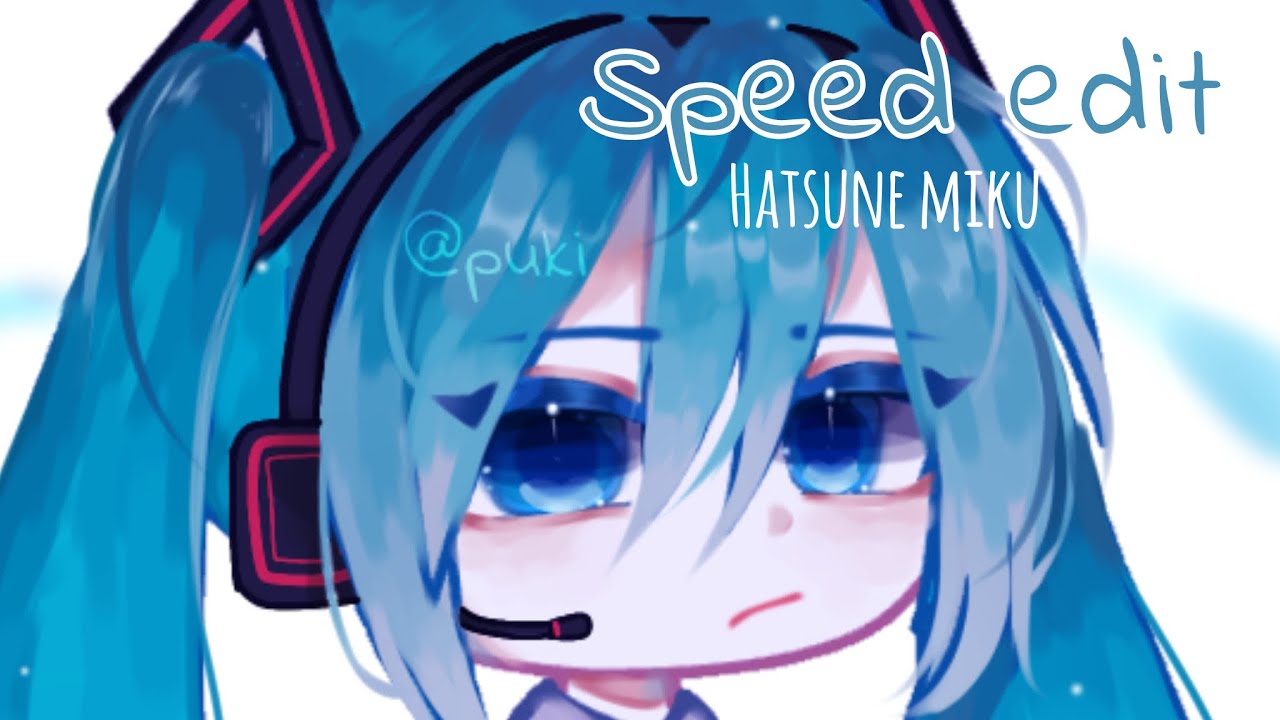 Speed edit//Hatsune Miku💙//Gacha Club ✨