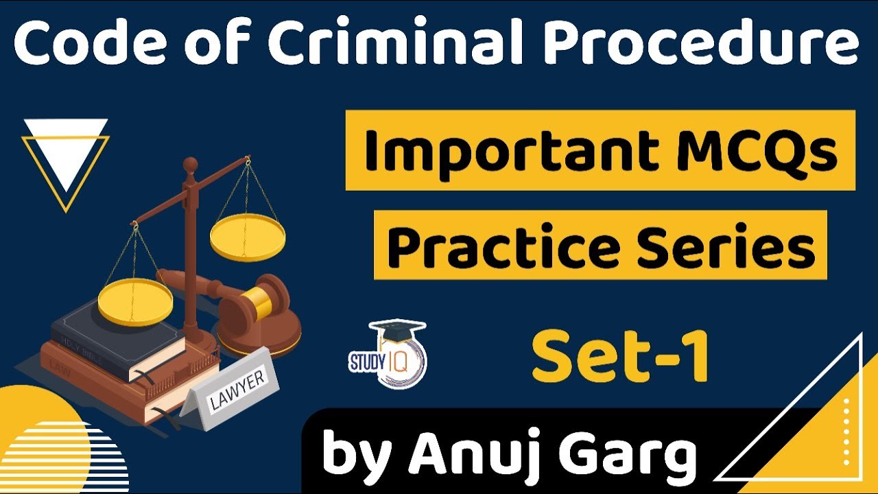 Code of Criminal Procedure - Important MCQ Practice Series Set-1 for Haryana Judicial Services Exam