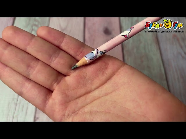 Карандаш чернографитный Очаровательный котенок  - видео