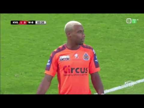Funny owngoal Camacho Oostende 1-0 Waasland-Beveren