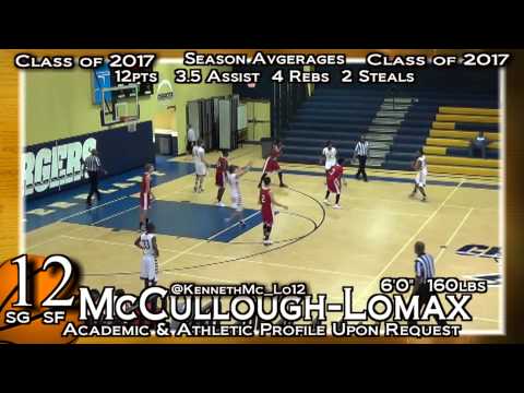 Kenneth McCullough-Lomax Class of 2017 A