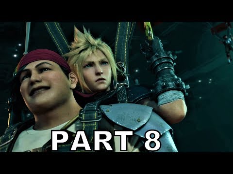 FINAL FANTASY 7 REMAKE Walkthrough Gameplay Part 8 - Mad Dash (FF7 Remake)