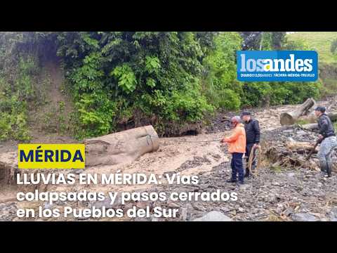 Lluvias dejan afectaciones en vías de los Pueblos del Sur de Mérida