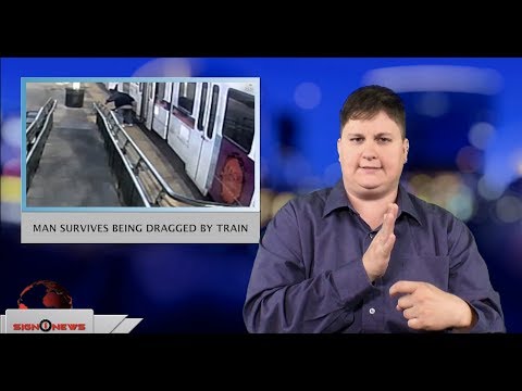 Man survives being dragged by train (ASL - 7.12.18)