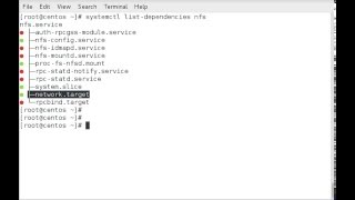 List service/target dependencies with systemctl on RHEL/CentOS